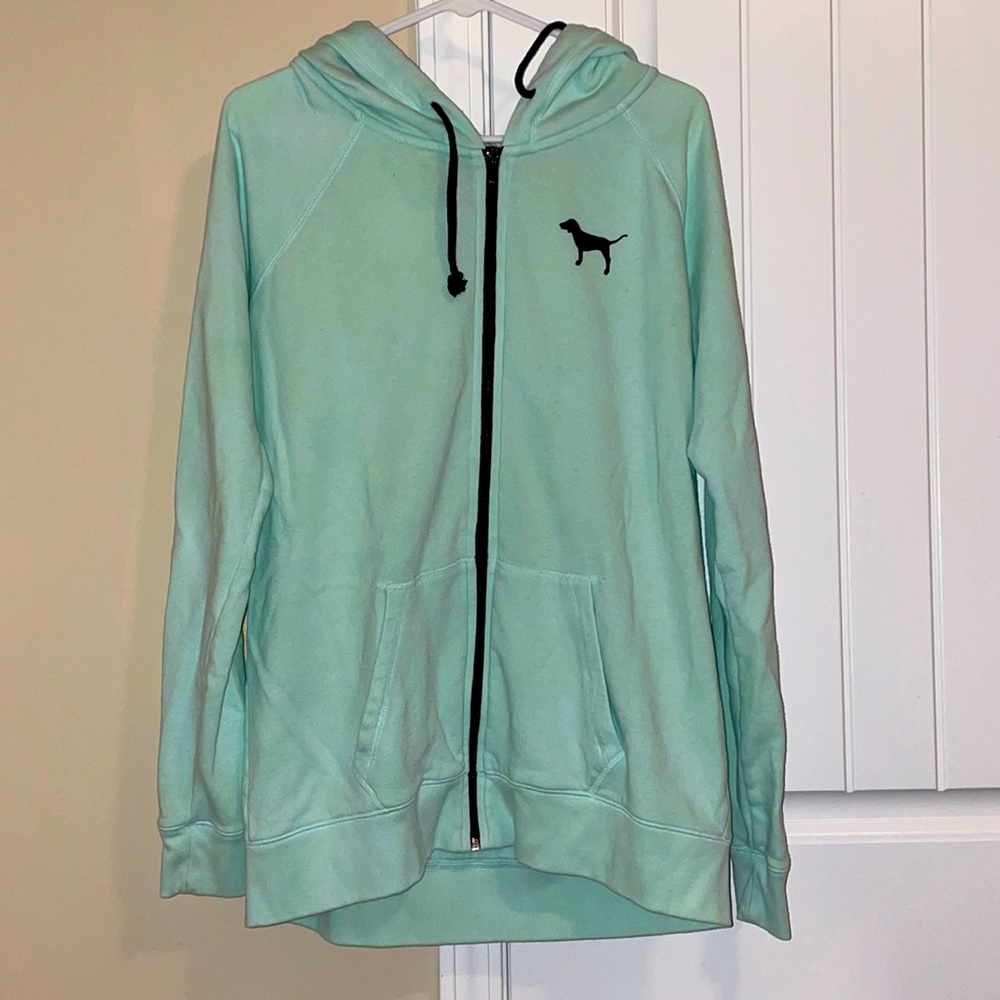 Victoria Secret Pink Mint oversized sweatshirt
